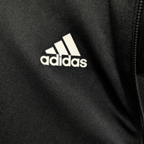 ⭐Women's Or Teenager Adidas Athletic Full Zip Women's Black Track Jacket - Picture 4 of 13